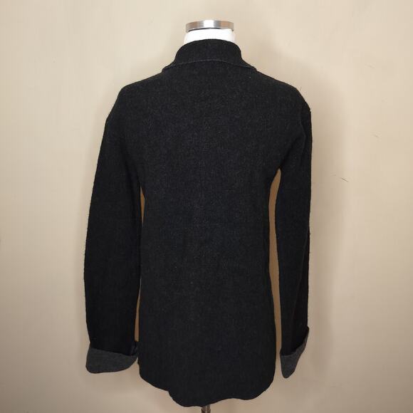Vintage Country Shop Wool Cardigan Sweater Double Face - Picture 7 of 8
